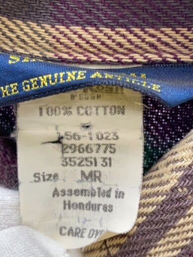 商品画像：80s～90s/ネルシャツ/M/コットン/BRD 5