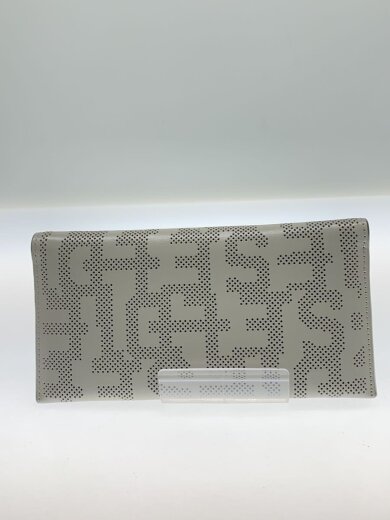 商品画像：長財布/レザー/GRY/無地/メンズ// 2