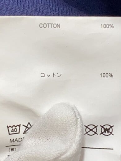 商品画像：Tシャツ/--/コットン/NVY/211ATDT-CSM14 5