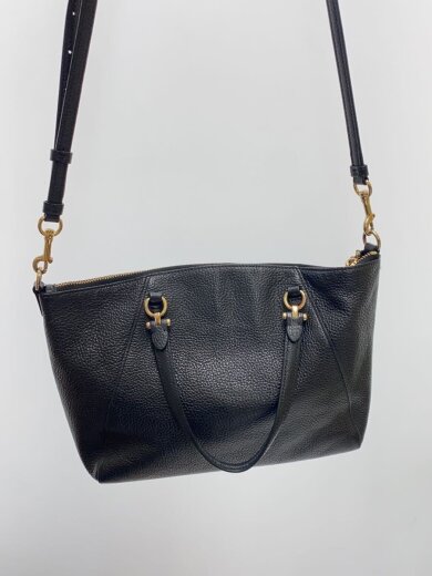 商品画像：トートバッグ/レザー/BLK/M2054 3