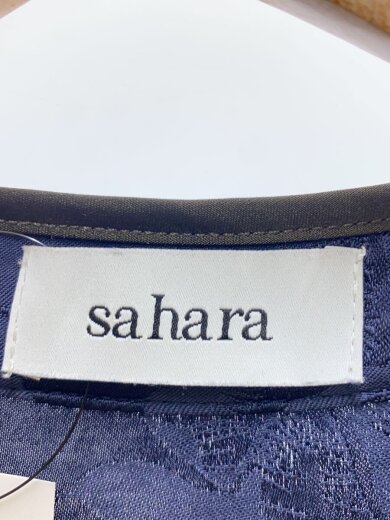 商品画像：sahara/長袖ワンピース/--/レーヨン/NVY 3