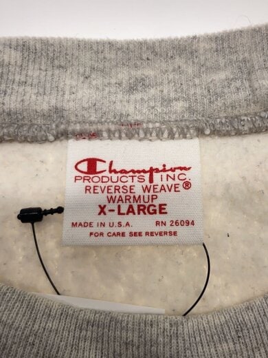 商品画像：スウェット/XL/コットン/GRY// 3