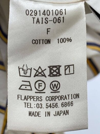 商品画像：長袖ワンピース/FREE/コットン/WHT/0291401061 4