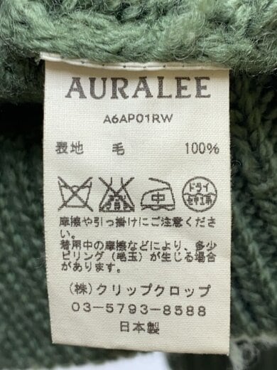 商品画像：ニット・セーター(厚手)/4/ウール/GRN/A6AP01RW 4