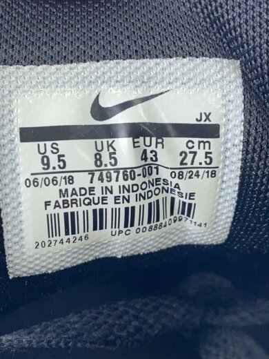 商品画像：AIR MAX COMMAND LEATHER/エアマックスコマンドレザー/ブラック/749760-001/27.// 5