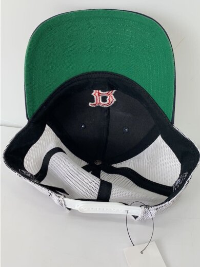 商品画像：Boston Red Sox Branson Mesh Navy trucker/ポリエステル/NVY/メンズ 4
