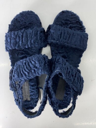 商品画像：ファーサンダル/サンダル/39/NVY 3