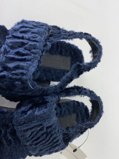 商品画像：ファーサンダル/サンダル/39/NVY 7