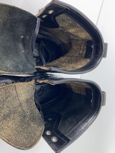 商品画像：レースアップブーツ/US9/BLK/レザー 8