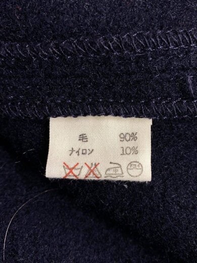 商品画像：フードコート/ロングコート/ウール/NVY/無地 4