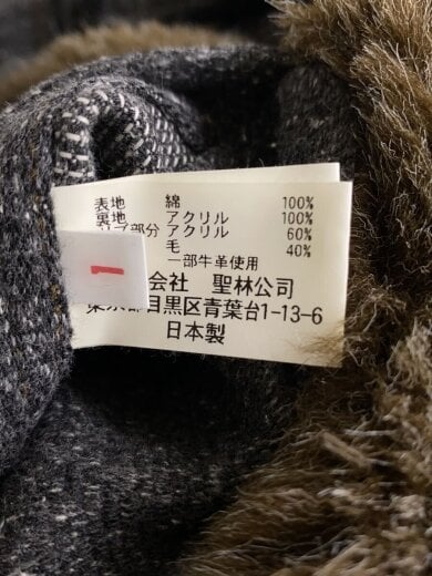 商品画像：N-1/デッキジャケット/フライトジャケット/1/コットン/GRY/無地 4