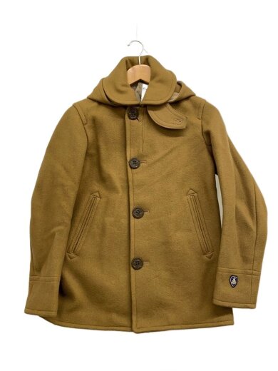 商品画像：GEELONG LAMB MELTON HOODED COAT//1/ウール/CML/無地/13A-KWS-004// 1