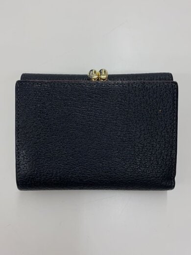 商品画像：3つ折り財布/--/BLK/無地/レディース 2