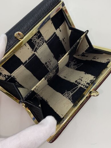 商品画像：3つ折り財布/--/BLK/無地/レディース 5