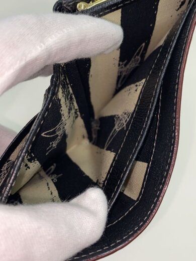 商品画像：3つ折り財布/--/BLK/無地/レディース 6