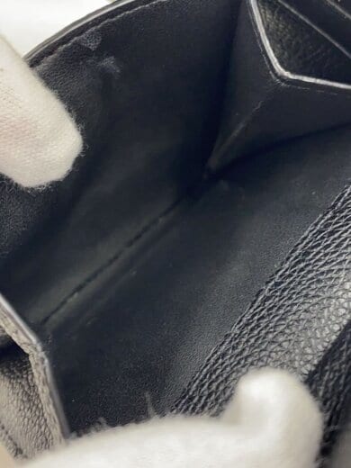 商品画像：2つ折り財布_オールレザー/レザー/BLK/無地/メンズ 5