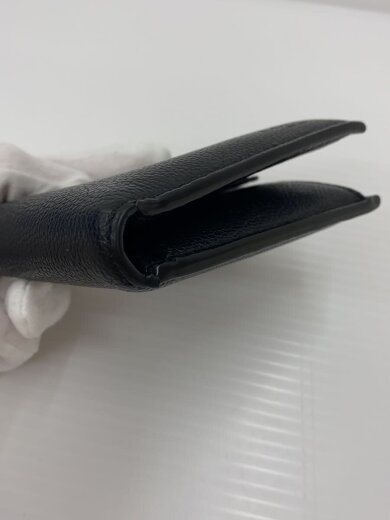 商品画像：2つ折り財布_オールレザー/レザー/BLK/無地/メンズ 7