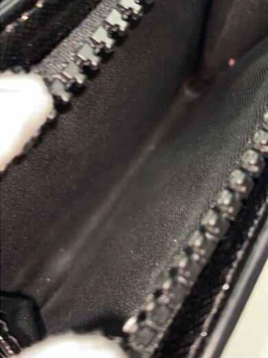 商品画像：2つ折り財布/--/BLK/無地/レディース/M0014986 5