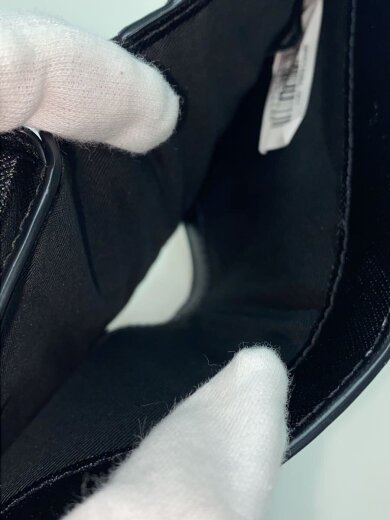 商品画像：2つ折り財布/--/BLK/無地/レディース/M0014986 6