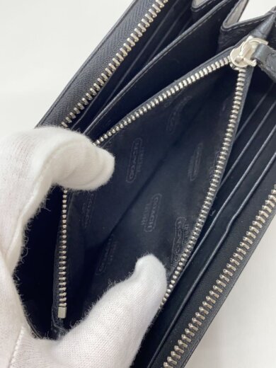 商品画像：長財布/レザー/BLK/総柄/メンズ 5