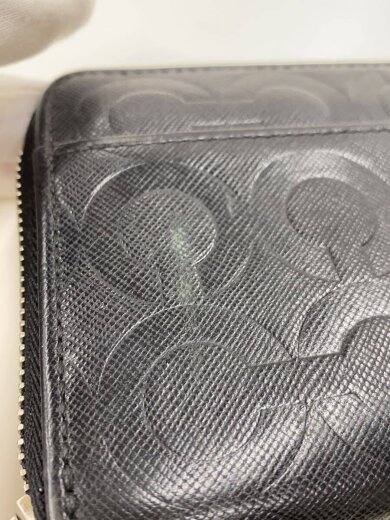 商品画像：長財布/レザー/BLK/総柄/メンズ 6