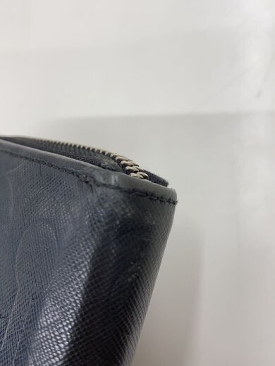 商品画像：長財布/レザー/BLK/総柄/メンズ 8