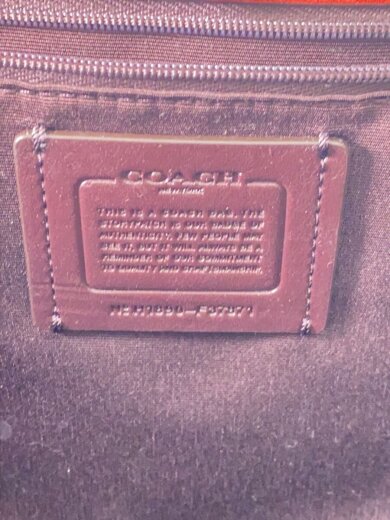 商品画像：トートバッグ/レザー/RED/F37871 5