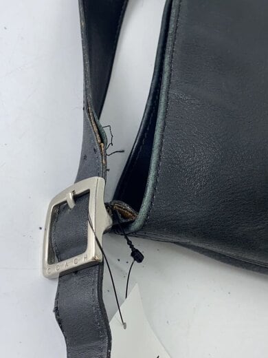 商品画像：ショルダーバッグ/レザー/BLK/無地 7