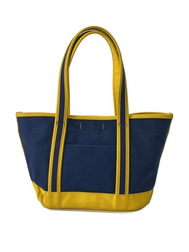 商品画像：トートバッグ/キャンバス/NVY/無地/739-08515 3