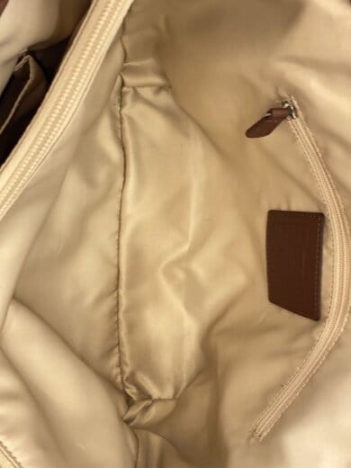 商品画像：カーリー・コンバーチブル・トート_シグネチャー_パフォレイテッド/--/BRW 6