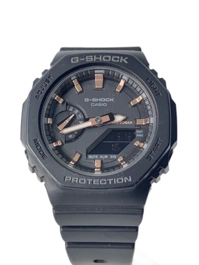 商品画像：クォーツ腕時計_G-SHOCK/アナログ/ラバー/BLK/BLK// 1