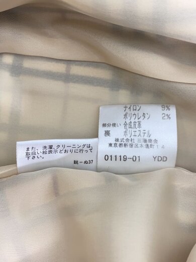 商品画像：ジャケット/42/ウール/BEG/チェック/FJA07-041 4