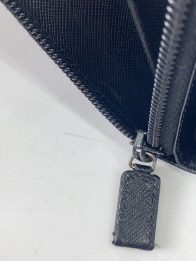 商品画像：2つ折り財布/牛革/BLK/無地/メンズ/M605A 7