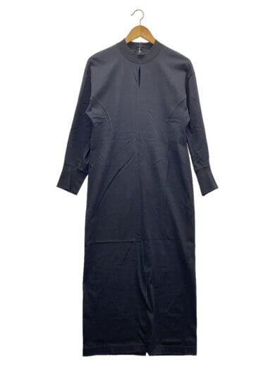 商品画像：Cotton Jersey I-Line Dress/1/コットン/BLK/無地/MM25SS-JS002 1