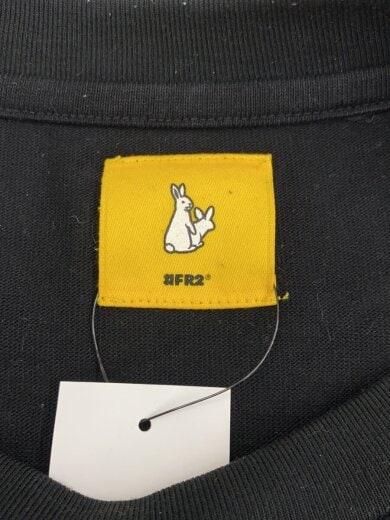 商品画像：Rabbit Maria Embroidery T-shirt/XL/コットン/BLK/FRC3019 3