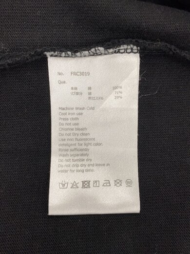 商品画像：Rabbit Maria Embroidery T-shirt/XL/コットン/BLK/FRC3019 4