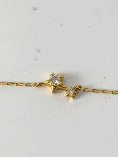 商品画像：ブレスレット/K18/D0.04ct/GLD/レディース 4