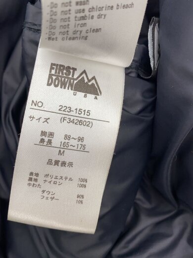 商品画像：ダウンジャケット/M/ポリエステル/GRN/無地 4