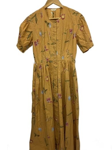 商品画像：半袖ワンピース/--/コットン/ORN/花柄/P0101FA06 1