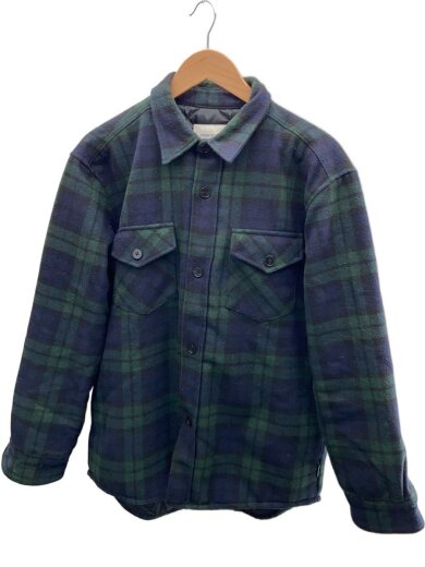 商品画像：ジャケット/M/ポリエステル/GRN/チェック 1