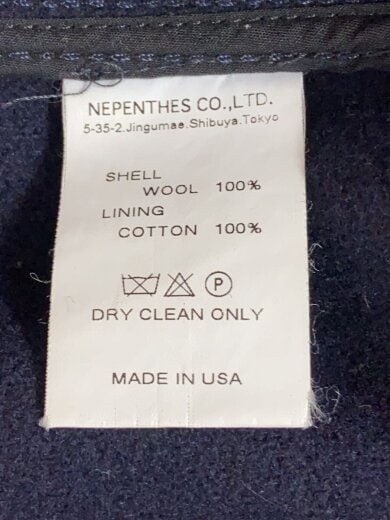 商品画像：ジャケット/S/ウール/NVY 4