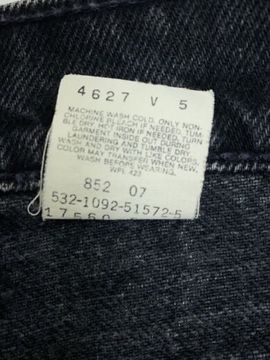 商品画像：ボトム/M/コットン/BLK/17560-0260 6