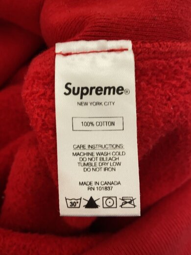 商品画像：パーカー/M/コットン/RED 4