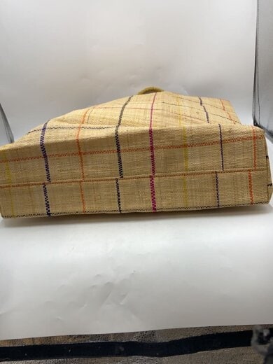 商品画像：トートバッグ/--/BEG/チェック 4