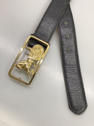 商品画像：ベルト/レザー/BLK/レディース 2