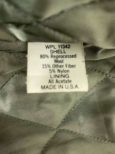 商品画像：スタジャン/XL/ウール/NVY/無地 4