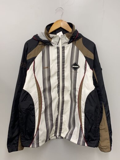 商品画像：ナイロンジャケット/M/ナイロン/WHT/ストライプ/FCRB-252000 1