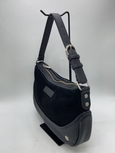 商品画像：バッグ/--/BLK/無地/Leather Piping Hand Bag 2