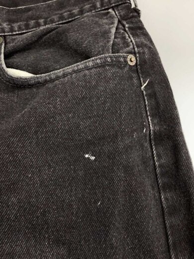 商品画像：ストレートパンツ/35/デニム/BLK/504// 6