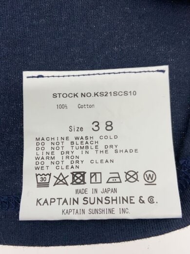 商品画像：Tシャツ/38/コットン/NVY/KS21SCS10// 3